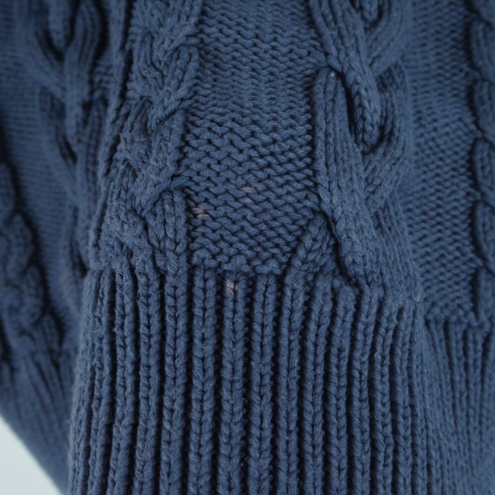 Evereve Small Tank Top Cable Knit Chunky Wide Strap Crop Preppy Minimal Capsule - Picture 4 of 7